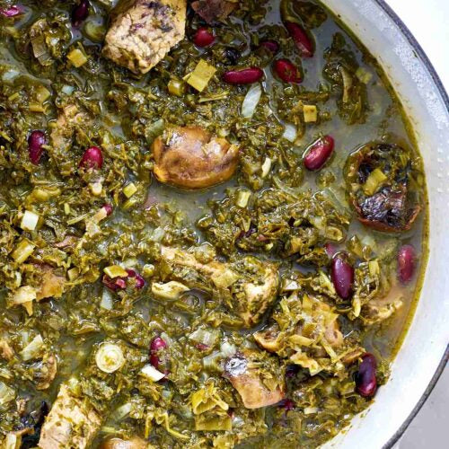 Clean Plate Club: Recipe for Persian Herb Stew, Ghormeh Sabzi